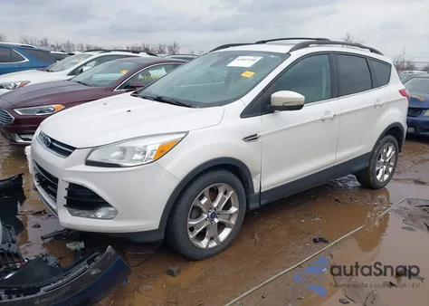 2013 Ford Escape Sel z USA, uszkodzony, nr VIN 1FMCU0HX1DUC22270